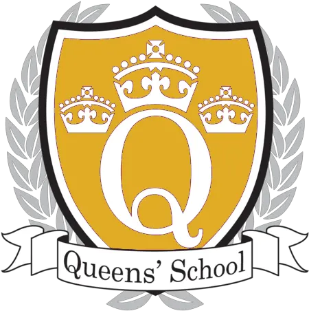  Queensu0027 School A Specialist Sports And Science College Queens School Logo Png Queen Logo