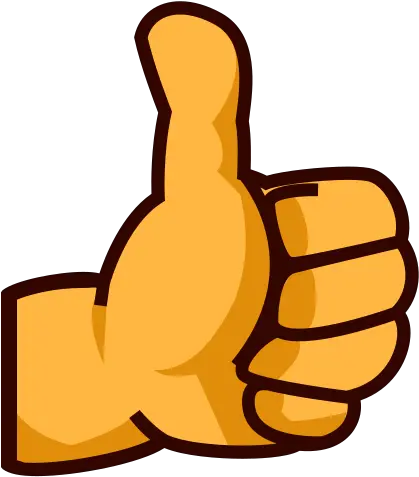  Thumbs Up Emoji Transparent U0026 Png Clipart Free Download Ywd Thumbs Up In Outlook Thumbs Down Png