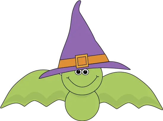  Green Bat Wearing Witch Hat Clip Art Green Bat Wearing Black And White Cute Bat Clip Art Png Witch Hat Transparent