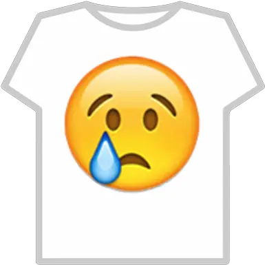  Sad Face Emoji T Shirt Roblox Cute Free T Shirts On Roblox Png Sad Face Emoji Transparent