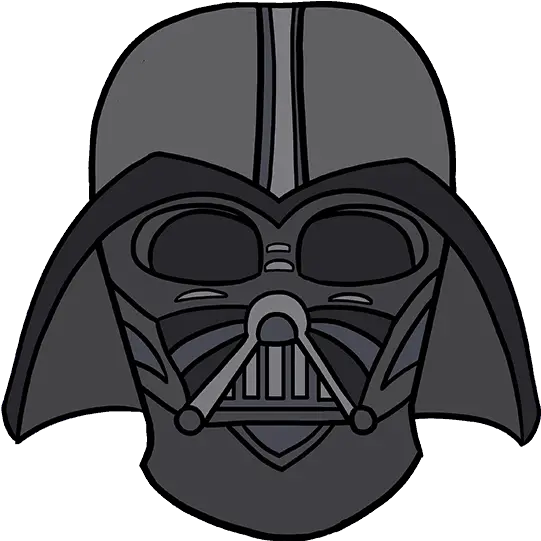  The Clone Darth Vader Helmet Drawing Png Darth Vader Helmet Png