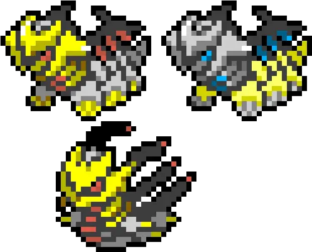  Giratina Pixel Art Pokemon Giratina Png Giratina Png