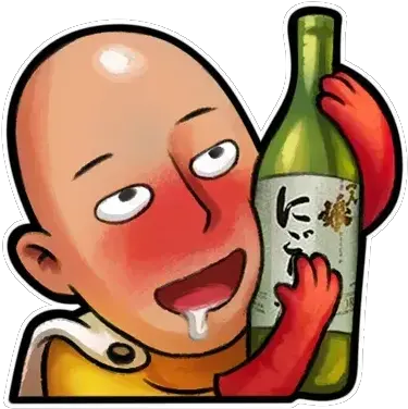  Saitama Opm Sticker Pack Stickers Cloud Png Saitama Icon