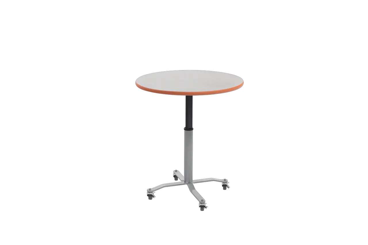  Download Amtab Cbr24 Round Mobile Ez Tilt Cafe Table Solid Png Cafe Table Png