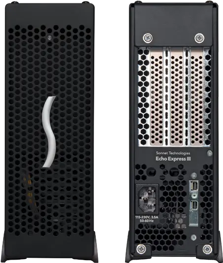  Echo Express Iii D Thunderbolt 2 To Pcie Card Expansion Sonnet Echo Express Iii Png Three Computer Icon