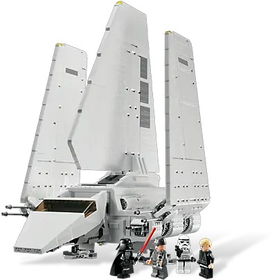  From 10212 Lego Star Wars Luke Skywalker Jedi Imperial Shuttle Lego Ucs Png Luke Skywalker Transparent Background