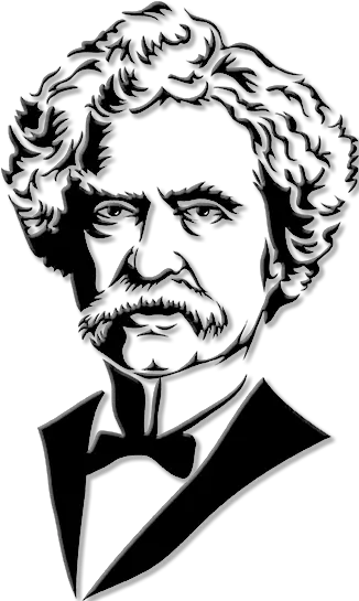  Download Cross Out The Wrong Words Mark Twain Clip Art Png Mark Twain Cartoon Png Cross Out Png