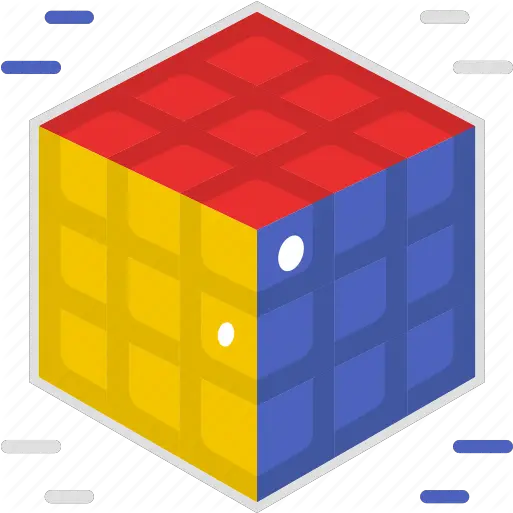  Cube Education Entertainment Gaming Puzzle Icon Horizontal Png Cube Icon Vector