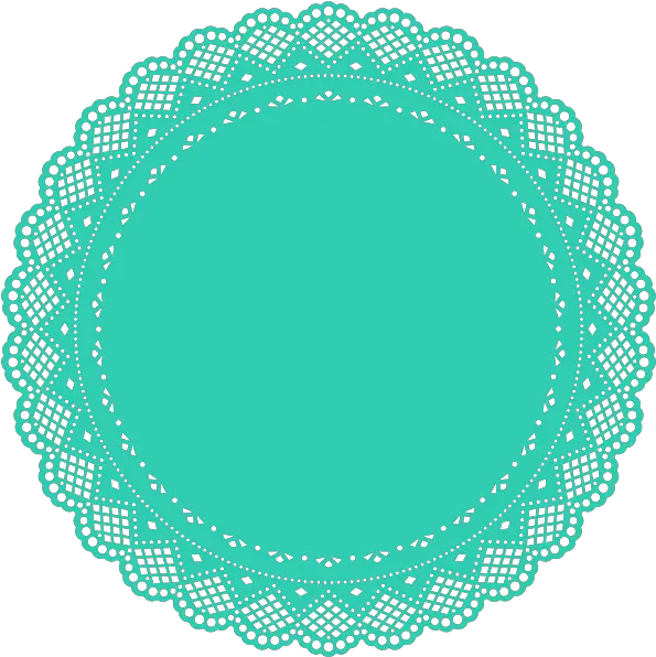  Download Free Png Turquoise Doily Clip Art Vector My Best Friend Muslimah Doily Png