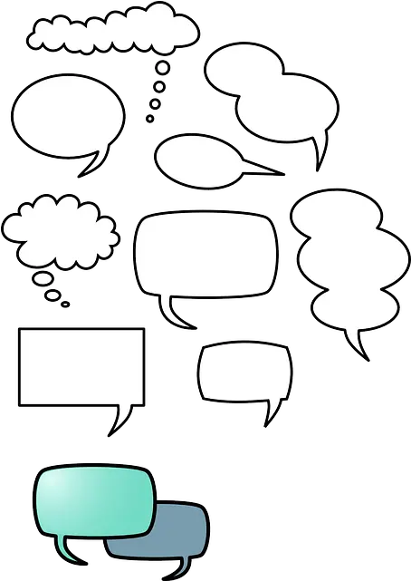  Simple Speech Bubbles Free Vector U2013 Psdvectoricons Nori De Benzi Desenate Png Psd Icon Set