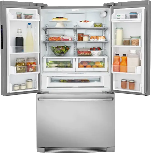  Best Buy Electrolux 217 Cu Ft French Door Counter Depth Electrolux Ew23bc87ss Png Electrolux Icon Refrigerator Ice Maker Problems