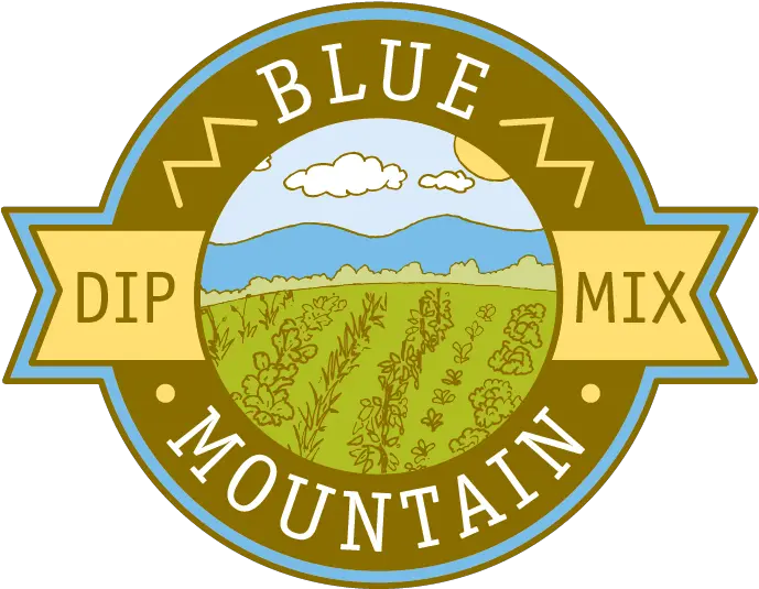  Dip Mix Logo And Packaging Design Label Png Mountain Logo