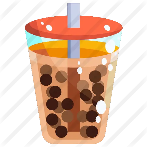  Bubble Tea Cup Png Milk Tea Icon