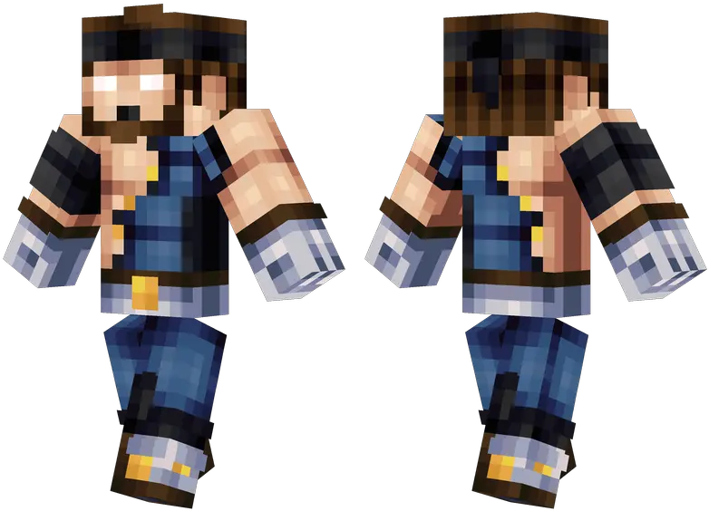  Warrior Herobrine Minecraft Skins Plaid Png Herobrine Png