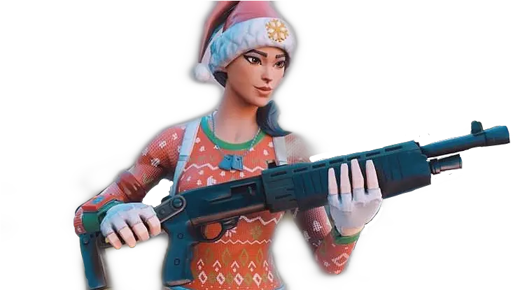  Fortnite Nogops Sticker Skin Fortniteskins Ski Fortnite Nog Ops Thumbnail Png Holding Gun Png