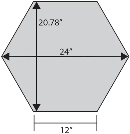  Adw Acoustic Panel Hexagon Kit 5 Pieces 24x24x1 Inductive Reactance And Capacitive Reactance Diagram Png Adw Icon