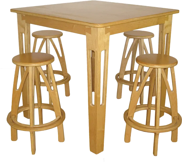  Pub Table And Stools Transparent Png Pub Table Stools Wood Table Png