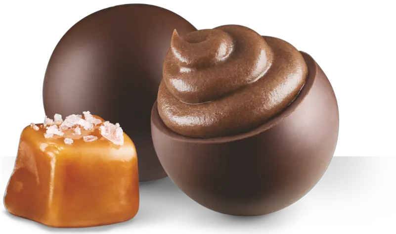  Alter Eco Salted Caramel Truffle Png Chocolate Transparent