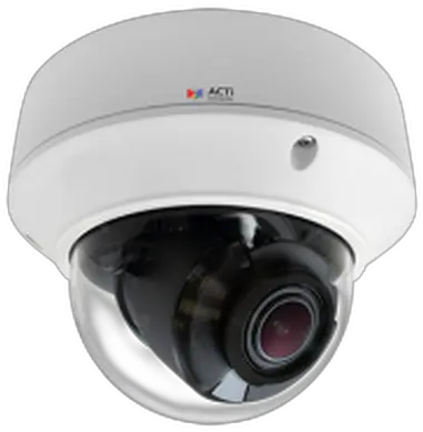  Acti A86 5mp Face People Car Detection 3x Zoom Dome Surveillance Camera Png Dome Camera Icon