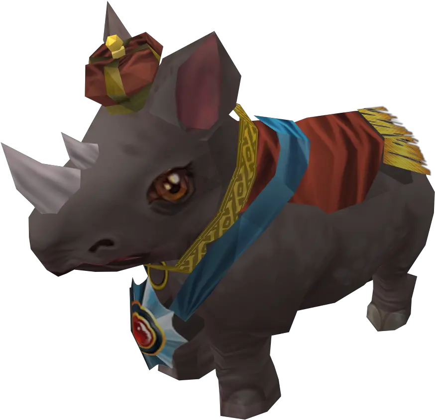  Black Royal Rhino The Runescape Wiki Black Rhinoceros Png Rhino Png