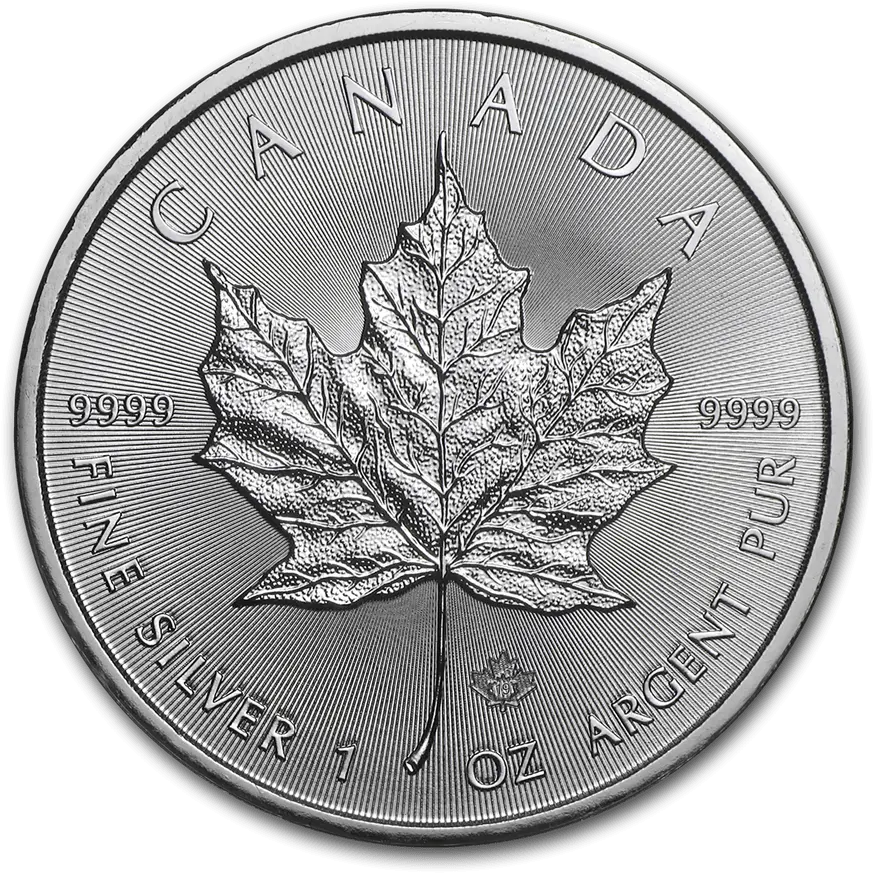  Bullionmark Accredited Certified Gold Silver 1oz Silver Maple Leaf 2020 Png Canadian Maple Leaf Png
