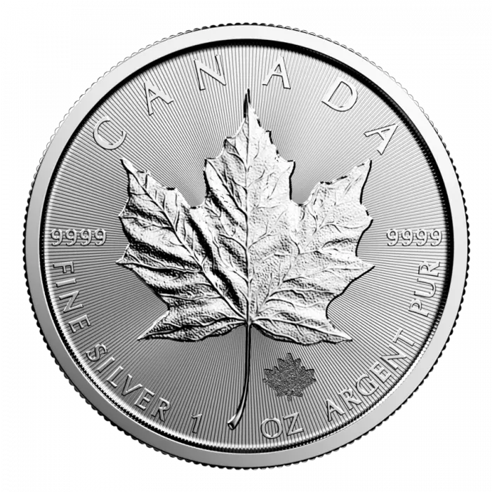  Royal Canadian Mint Canadian Silver Maple Leaf 1 Oz Coin Walmartcom 2019 Silver Maple Leaf Png Canadian Leaf Png