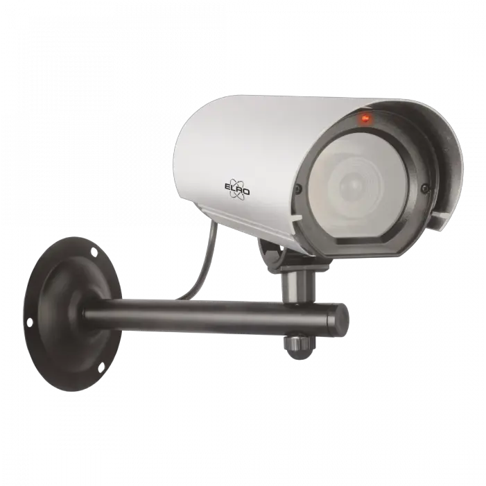  Dummy Outdoor Camera With Led Flash Light Cdb27f Elro Cdb27 F Outdoor Dummy Camera Aluminium With Flash Png Flash Of Light Png