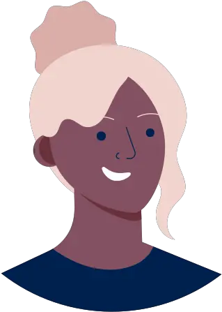  Diversity Avatar Woman Girl Black Race African Blonde Bun Png Diversity Icon