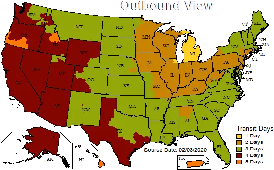  The Chassis Shop Hottest States In The Us Png Ups Truck Icon