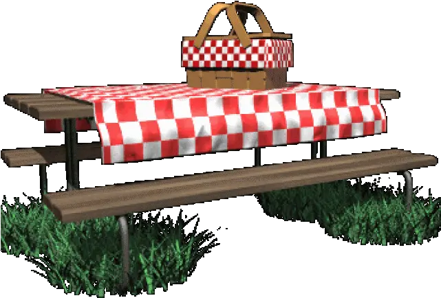  Picnic Clipart Mountain Picnic Table With Cloth Png Cloth Png