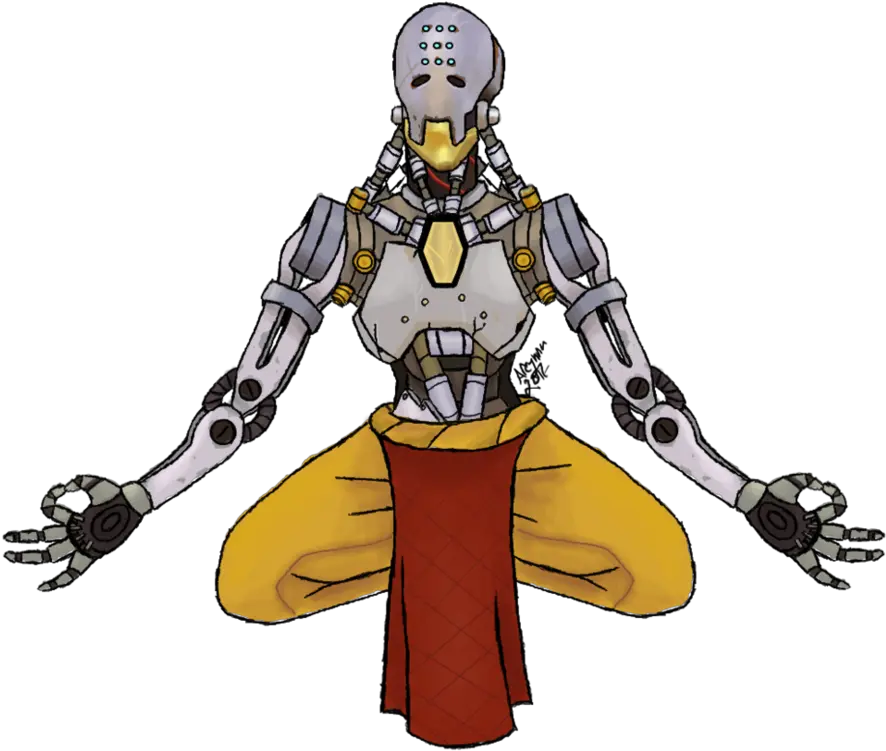  Collection Of Free Zenyatta Transparent Zenyatta Png Zenyatta Png