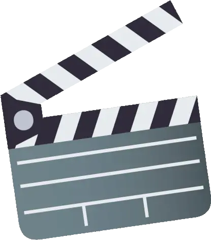  Clapper Board Joypixels Sticker Clapper Board Joypixels Clapboard Gif Png Movie Slate Icon