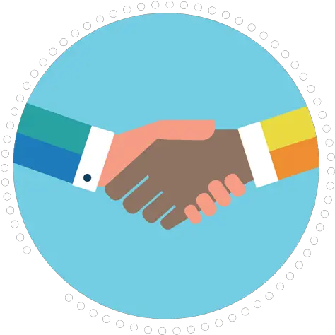  Partners Learn More Indiana Horizontal Png Handshake Flat Icon