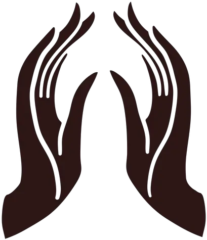  Praying Hands Black Transparent Png U0026 Svg Vector Mãos Adorando Png Prayer Hands Icon