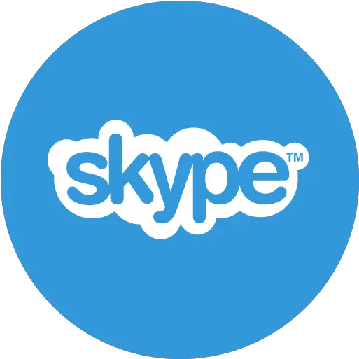  Skype Icon 2 Sky Skype Png Skype Circle Icon