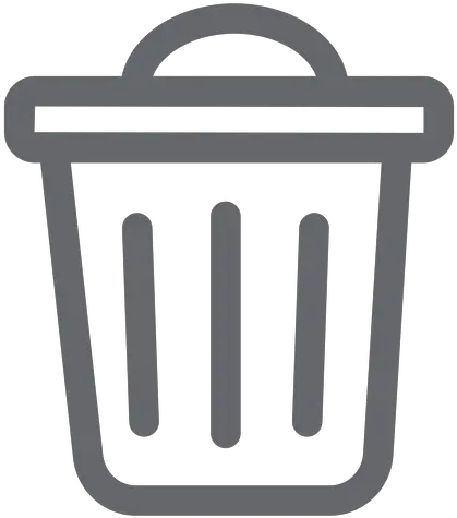  Trash Bin Icon Flat Transparent Png U0026 Svg Vector File Coffee Cup Symbol Ripped Paper Icon