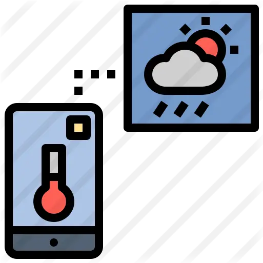  Temperature Sensor Free Weather Icons Smart Device Png Weather Channel Temperature Icon