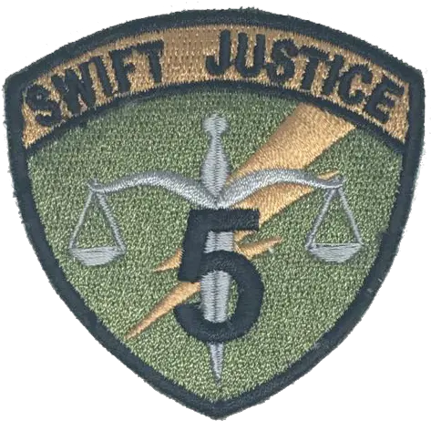  5th Infantry Battalion U0027swift Justiceu0027 Needlegrapix Solid Png Swift Logo