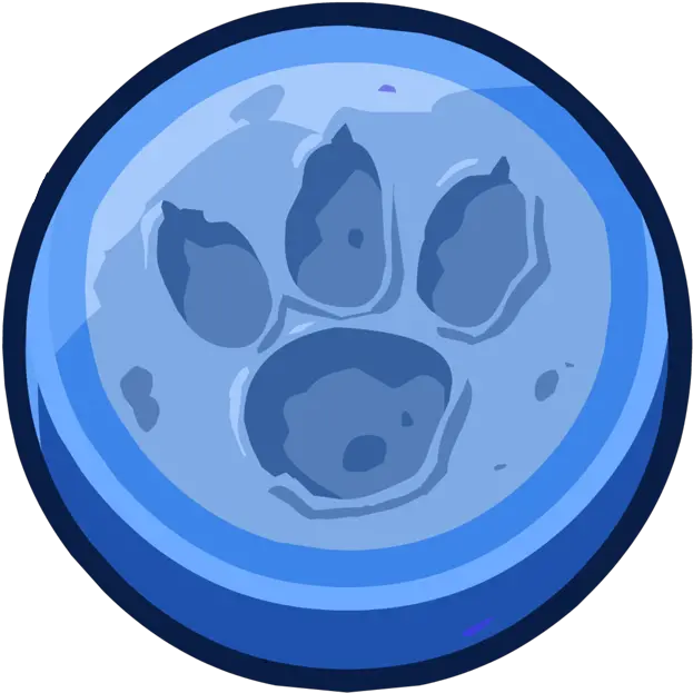  Full Moon Fireball Club Penguin Wiki Fandom Paw Png Wolf Paw Icon