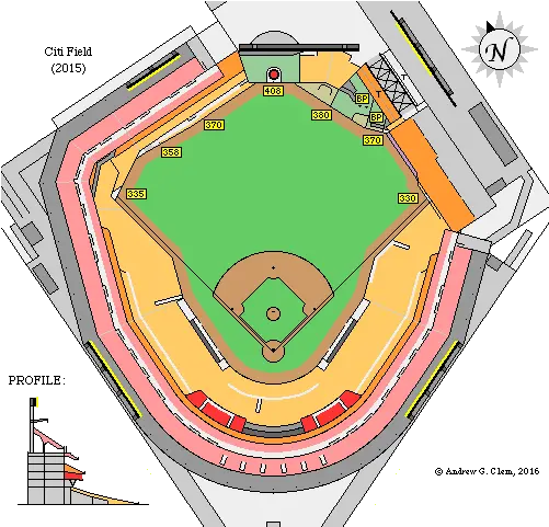  Clems Baseball Citi Field Citi Field Dimensions Png Mets Icon