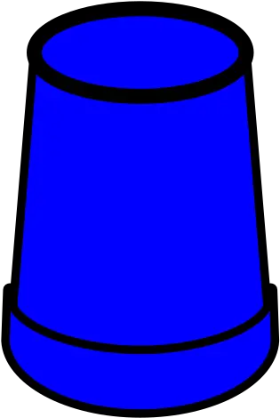  Upside Down Plastic Cup Png Free Blue Cup Upside Down Solo Cup Png