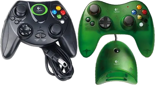  Download Original Xbox Controller Png Xbox Controller Logitech First Xbox Png