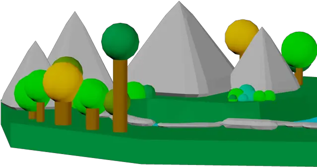  Happy Little Forest Pyramid Png Bob Ross Transparent Background