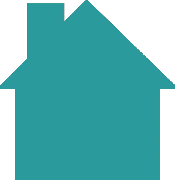  House Logo Teal Clip Art House Home Clip Art Teal Png House Silhouette Png