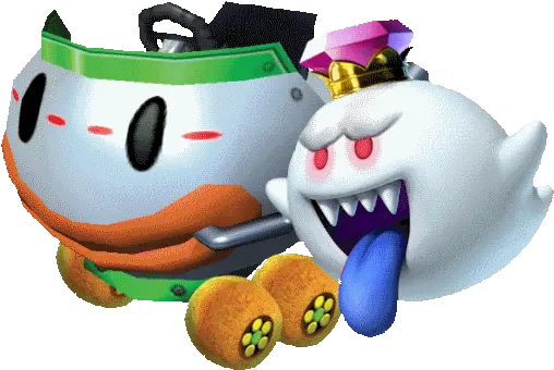  Mario Kart King Boo Png Transparent Bowser Mario Kart Wii King Boo Png