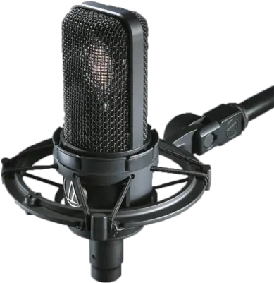  Free Studio Mic 2 Psd Vector Graphic Vectorhqcom Micro Audio Technica At4040 Png Microphone Transparent Background