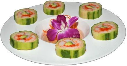  Basil Leaf Thai Sushi And Noodles Sushi Canapé Png Sushi Transparent