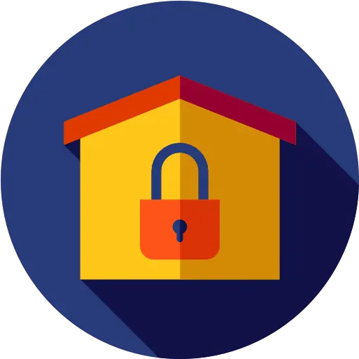  Real Estate House Secure Buildings Property Home Icon Secure House Png Real Estate House Icon