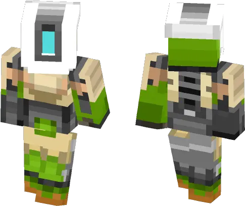  Download Overwatch Bastion Minecraft Skin For Free Architecture Png Bastion Png