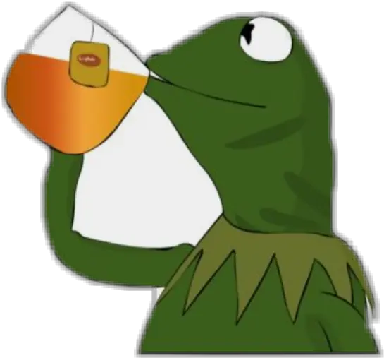  Kermit Tea Tumblr Vsco Meme Kermit The Frog Drawing Png Kermit Png